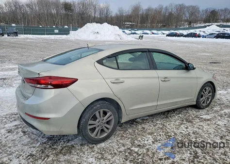 2018 Hyundai Elantra Sel from USA, damaged, VIN KMHD84LF5JU499188